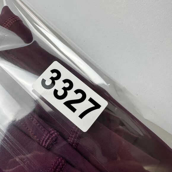 Lululemon Pants Womens 8 Purple Leggings High Rise Sheer Mesh Panels Gym Joggers - Picture 13 of 13